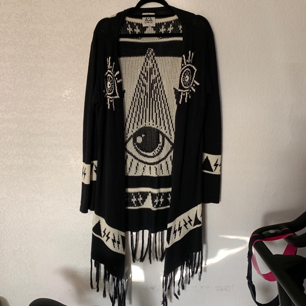 Rare UNIF psychic cardigan/poncho